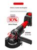 Brushless Cordless Lithium Battery Angle Grinder & Polisher - Multifunctional Cutting & Polishing Machine