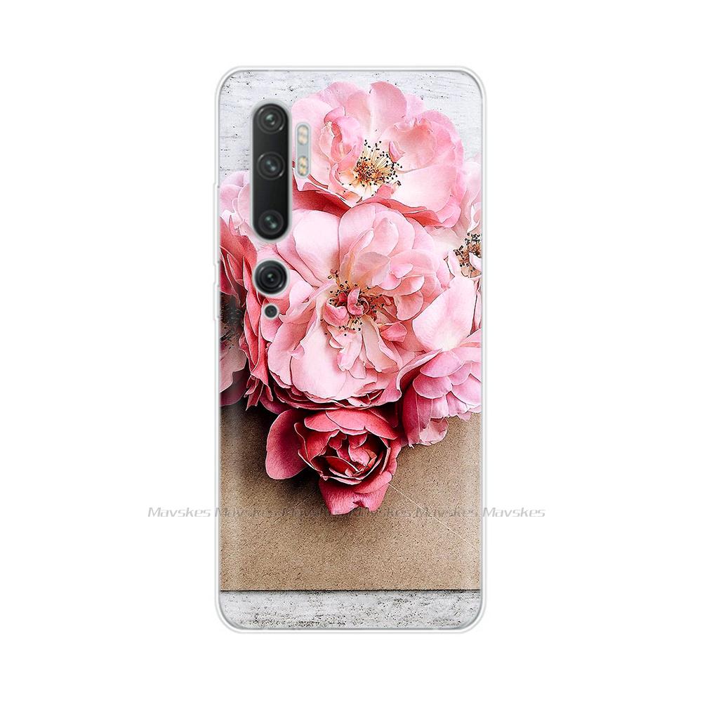 Case for Xiaomi Mi Note 10 Pro Case Soft TPU Silicon Cover for Xiomi Mi Note 10 Note10 Pro Case Coque Bumper Shockproof Shell