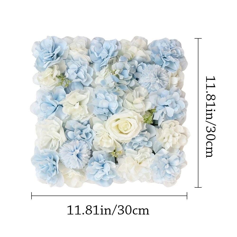 Multicolor Simulatie Bloemenpaneel Zijden Bloemblaadjes Hortensia Bloemenpaneel Feestartikelen