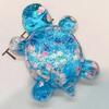 Shiny Cartoon Turtle Toy Lovely Turtle Small Ornament Collection Candy Color Turtle Dolls  Car Keys