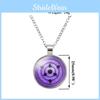 Naruto Zeit Edelstein Runder Anhänger Halskette Schlichter Unisex Schmuck Ideales Geschenk