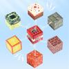 40 Square Peripheral Accessories Bulk Diy Magnetic Building Block Educational Toys
