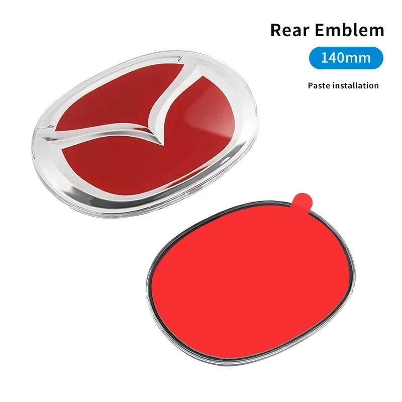 Přední mřížka kapoty auta Zadní logo znaku kufru Samolepka Decal Pro Mazda 2 3 6 CX5 CX3 CX6 RX7 MX5 CX9 CX7 Dekorace