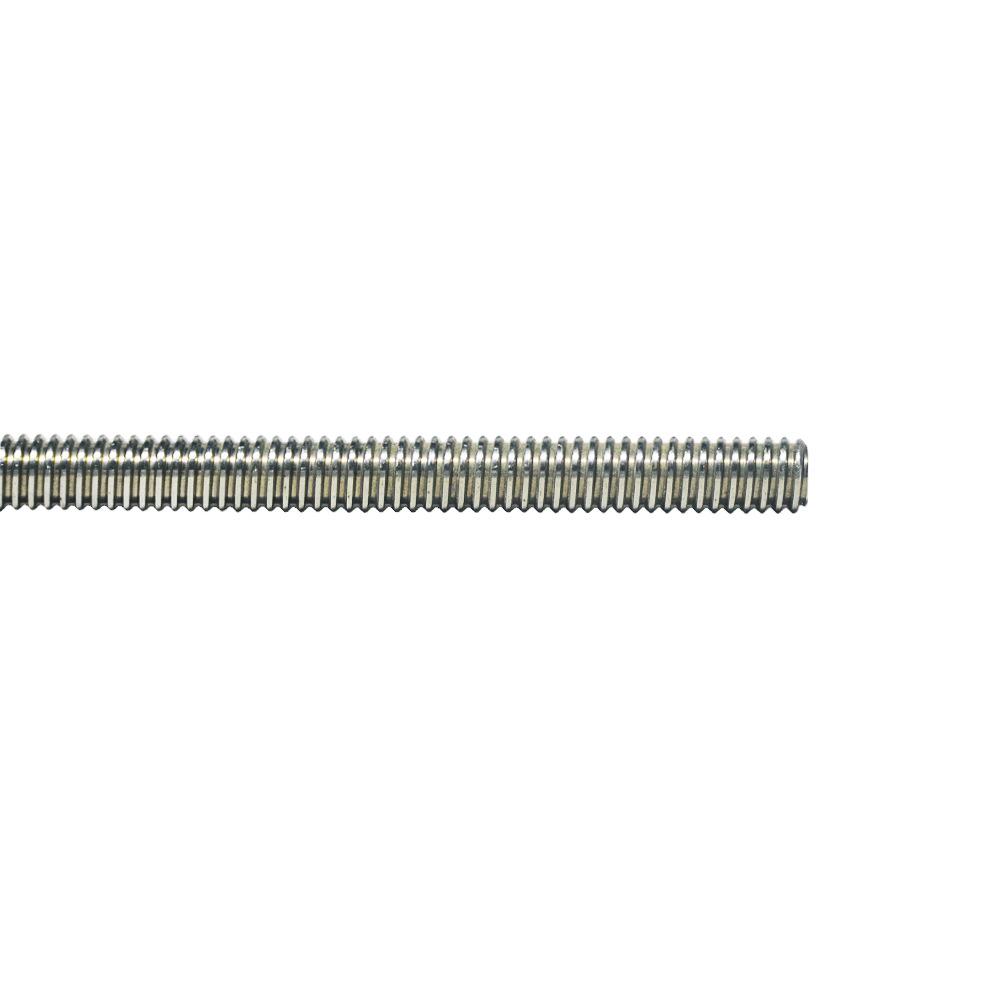 CNC 304 Stainless Steel T20 Trapezoidal Lead Screw, 4mm Pitch/Lead