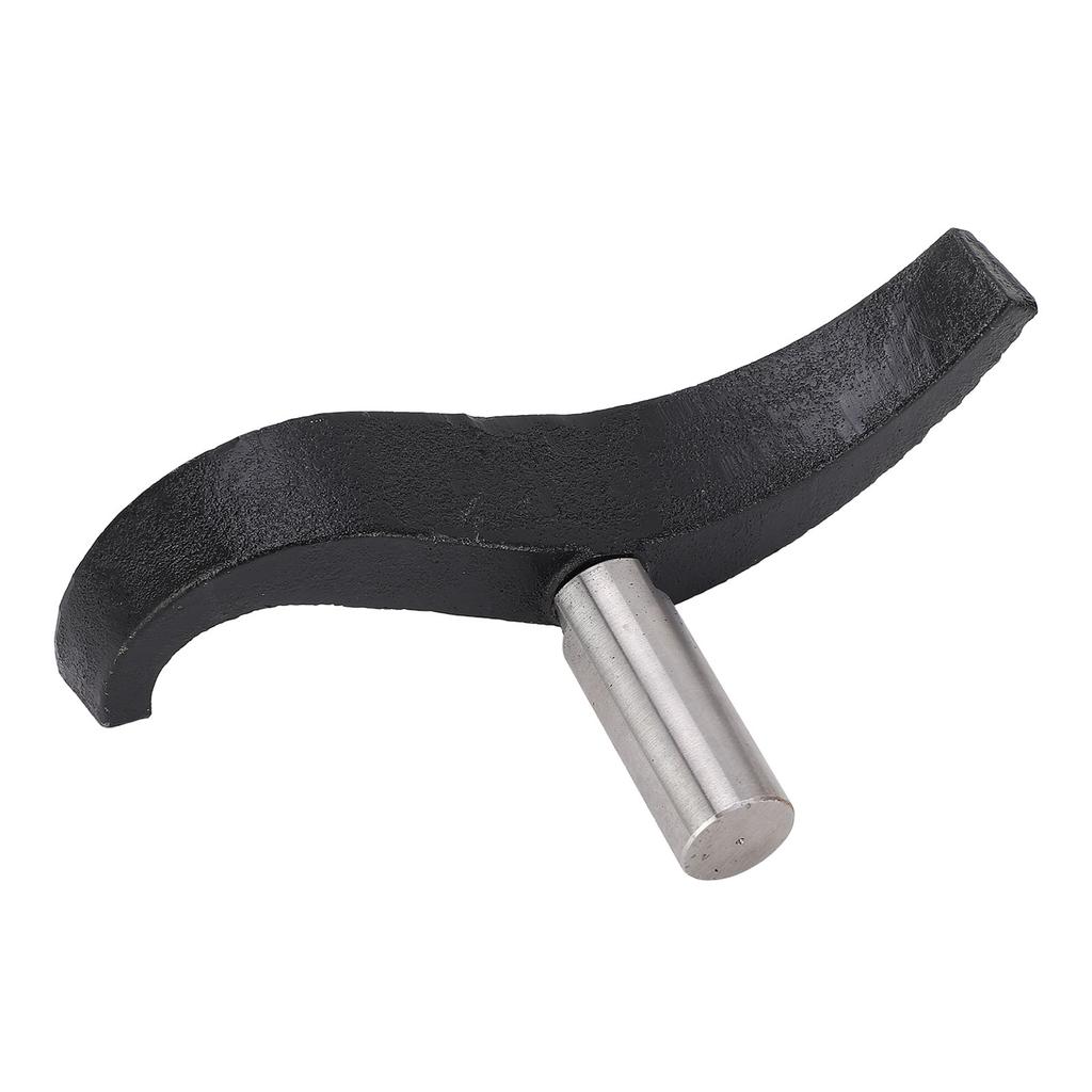 Curved Lathe Tool Rest Alloy Steel and Cast Iron 25mm Diameter Column Woodturning Lathe Tool Rest