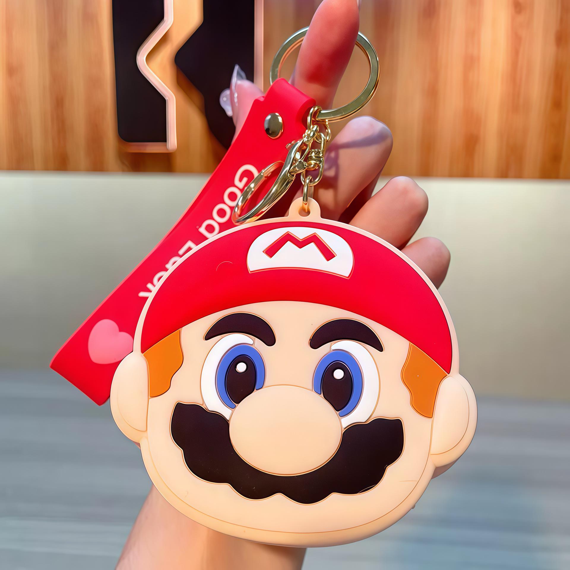 

Cartoon Mario Silicone Coin Purse & Keychain for Kids – Earphone & Small Gift Bag