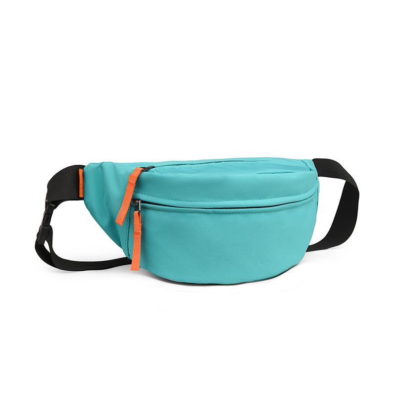 

Модна Унісекс Сумка-Пояс через Плече в Японському Стилі - Велика Місткість, Кишеня для Грудей та Мобільного Телефону для Спорту. небо синє кольору