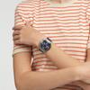 [Swatch] New Irony Chrono BLUE GRID YVS454 Men's Watch