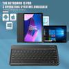 For Lenovo Tab M10 (gen 3) Tb-328fu/tb-328xu Case With Bluetooth Keyboard Shockproof Stand Leather C
