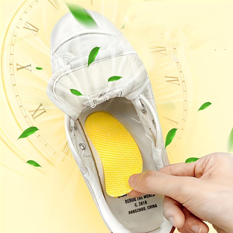 50/100 de bucăți autocolante portabile de unică folosință pentru pantofi, rezistente la mirosuri, care împrospătează gustul pantofilor sport, un artefact parfumat de branț și autocolante parfumate pentru pantofi