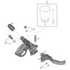 SHIMANO Repair Parts Lever Body Unit Y2S798010 (Right) BL-M7100