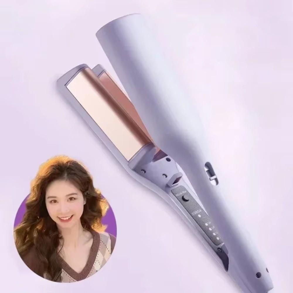 Temperature Control Egg Roll Hair Curling Quick Heating Deep V Curling Iron  Salon Accessories