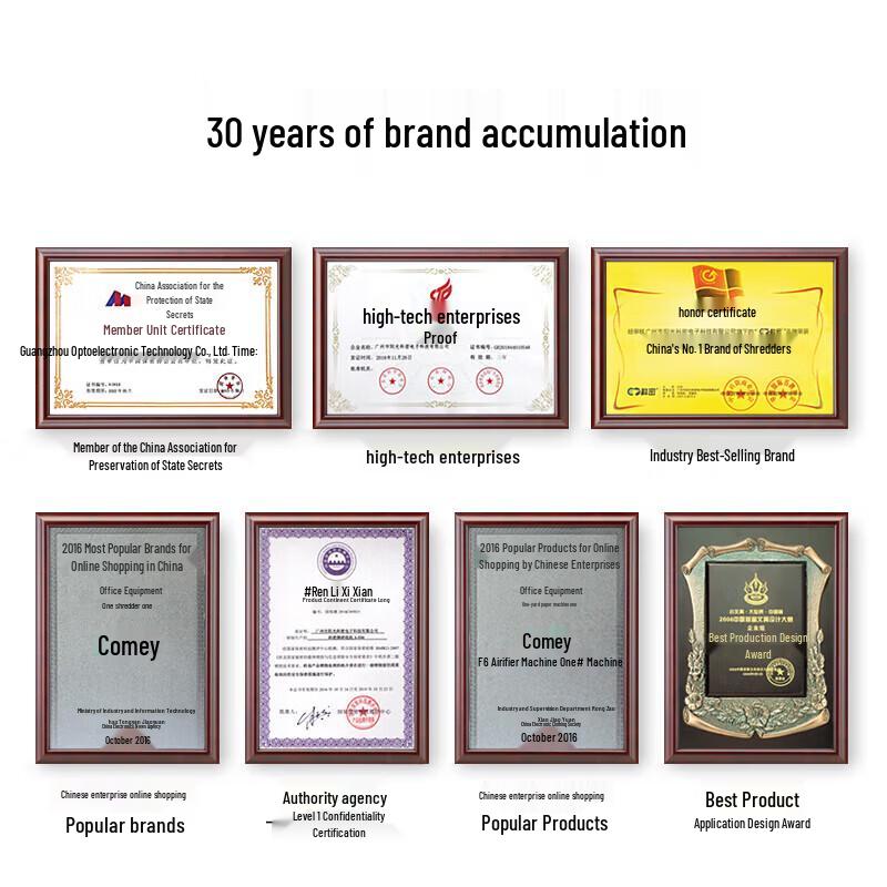 Comet Z-600 Automatic Micro-Cut Shredder CN plug (adapter included)