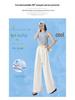 Summer 2026 Ice Silk Cotton-Linen Wide-Leg Sun Protection Pants - Women's Casual Thin Yamamoto Style