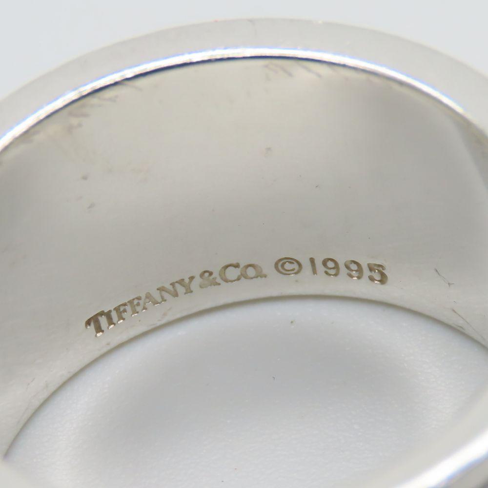 Used TIFFANY&Co. Ring Atlas EU#58.5 Silver925 12.9g Silver Wide