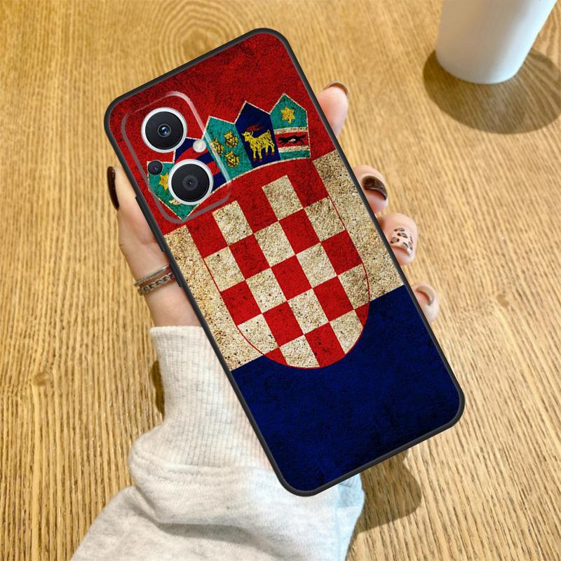 

Croatia Flag Funda For OPPO Reno 13 F 14F 12F 11F 8T 7 8 Lite 10 11 12 14 OPPO Find X5 X6 X8 X9 Pro Case OPPO Reno12 Pro