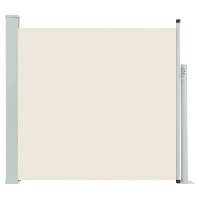 VidaXL Auvent Latéral Rétractable de Patio Store Latéral Brise-vue Abri Soleil Jardin Terrasse Balcon Exterieur Résistant 48383