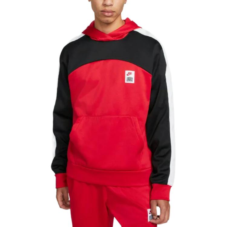 Nike Sweatshirts Men s Red Hooded Moderate Other DQ5837-657 3XL