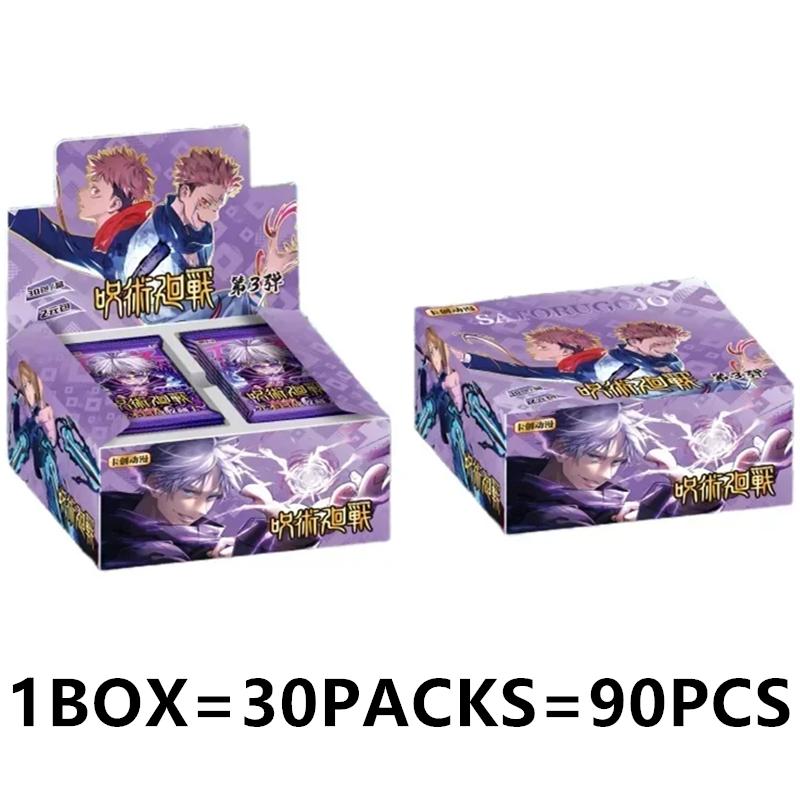 Jujutsu Kaisen Karetní Kouzelnické Karty Gojo Satoru Fushiguro Megumi Itadori Yuji Karty Anime Sběratelské Karty Hračka Dárek