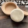 Flat Bottom Wooden Suzhou-style Mooncake Mold Hand Press Cookie Mould Rice Cake Mold  Bakery