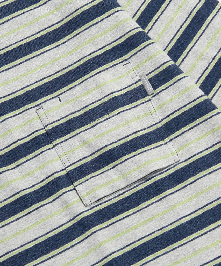 ESPIONAGE Multi Border L/S Tee Gray