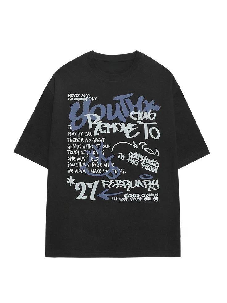 Youth Club Soul Inspired Oversized T Shirt S