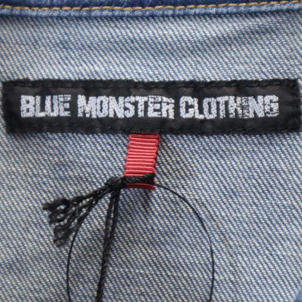 Nagelneue BLUE MONSTER CLOTHING Jeansjacke M Stretch G-Jacke Herren Gebraucht