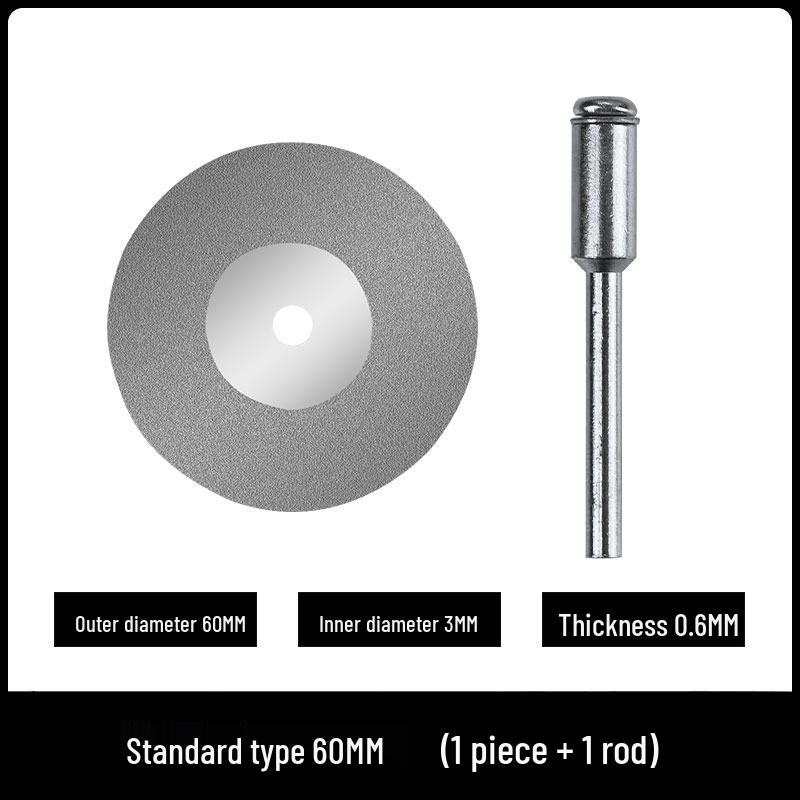 KT Diamond Cutting Disc for Jade, Glass, Emerald - Mini Electric Grinder Saw Blade