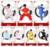 Children's and Adults' Short-Sleeved Tai Chi and Wushu Performance Suit