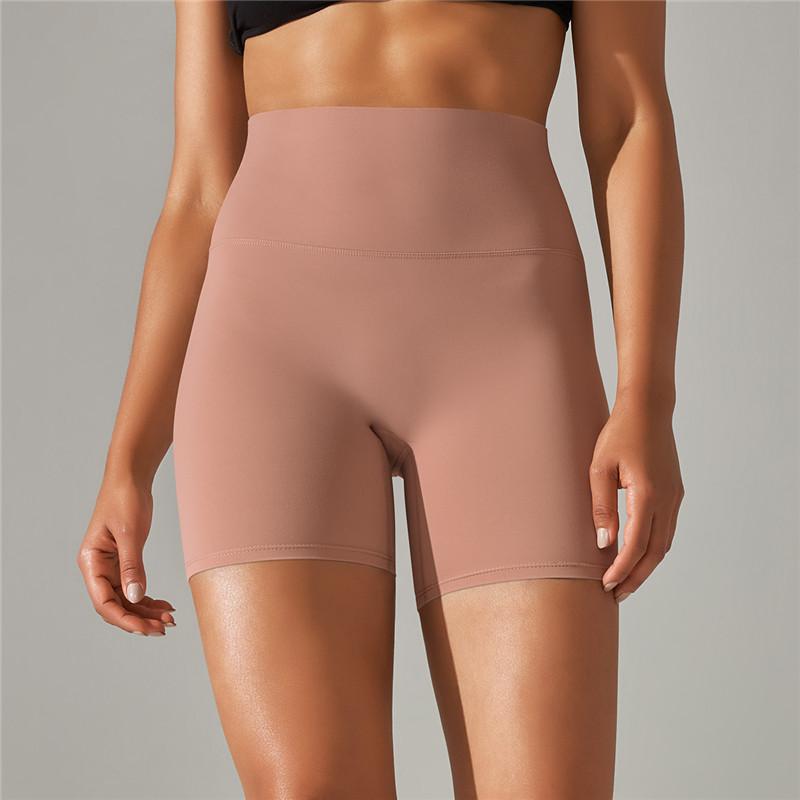 Auroth Sexy Elastic Yoga Shorts Women Biker Sports Shorts High Waist Fitness Workout Shorts