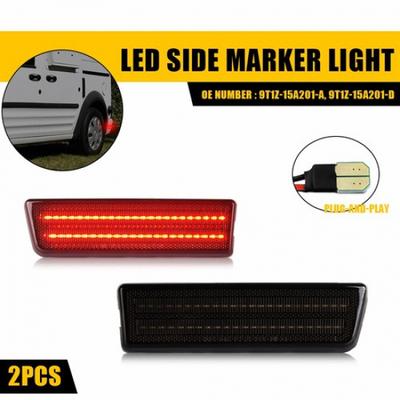 2X LED Side Marker Light Rear Red Fit 2010-13 Ford Transit Connect 9T1Z-15A201-D