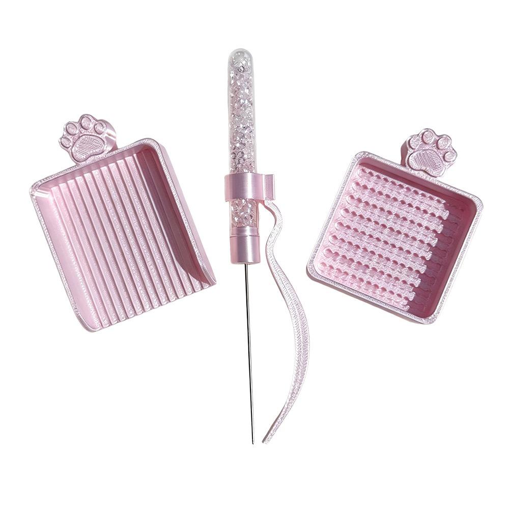 3PCS Cat's Paw Fuse Bead Pen Set DIY Collage Bead Tool New Bead Pick Pen