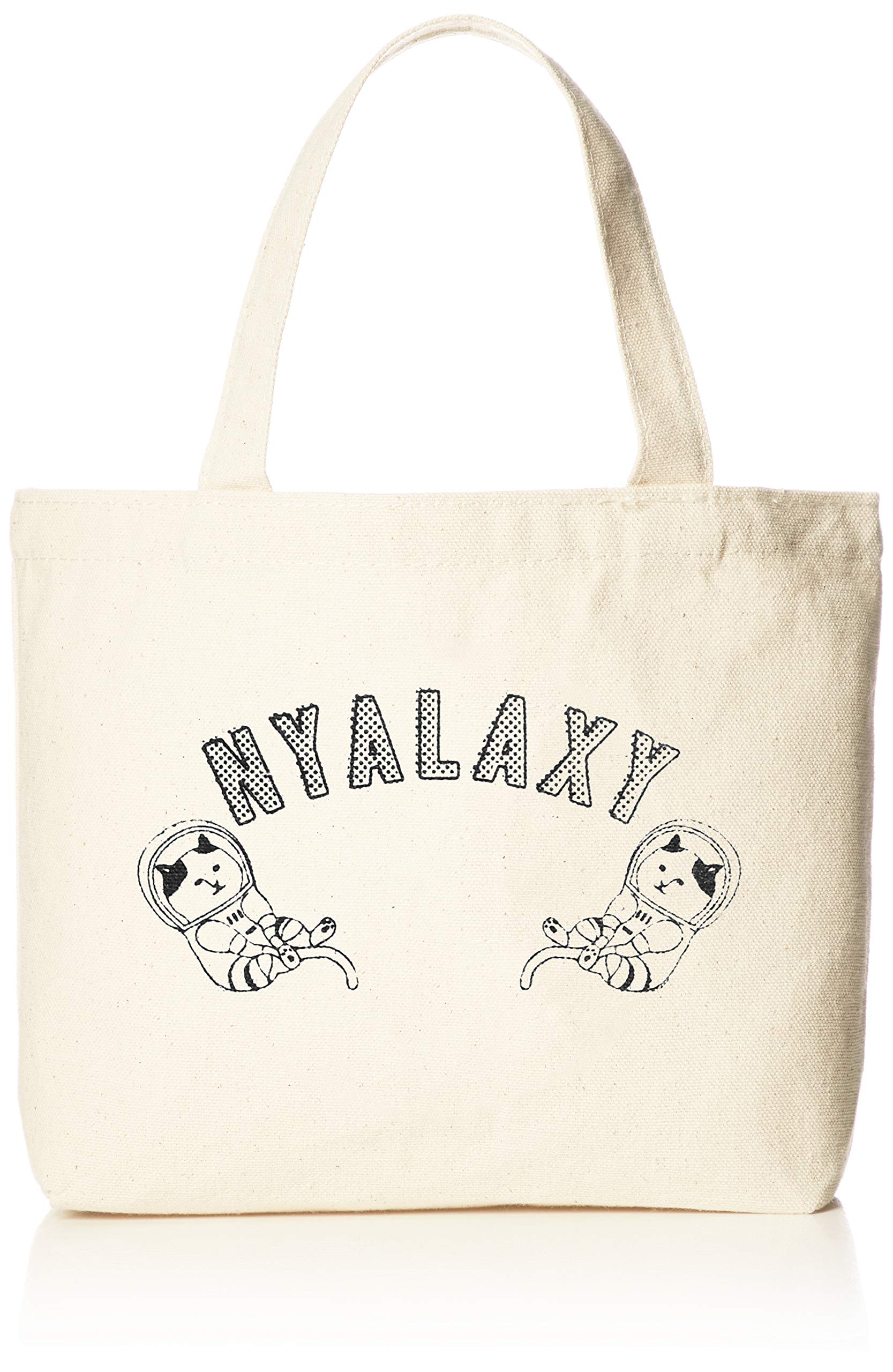 

NEKONOBA Lunch Tote Bag NYALAXY Natural