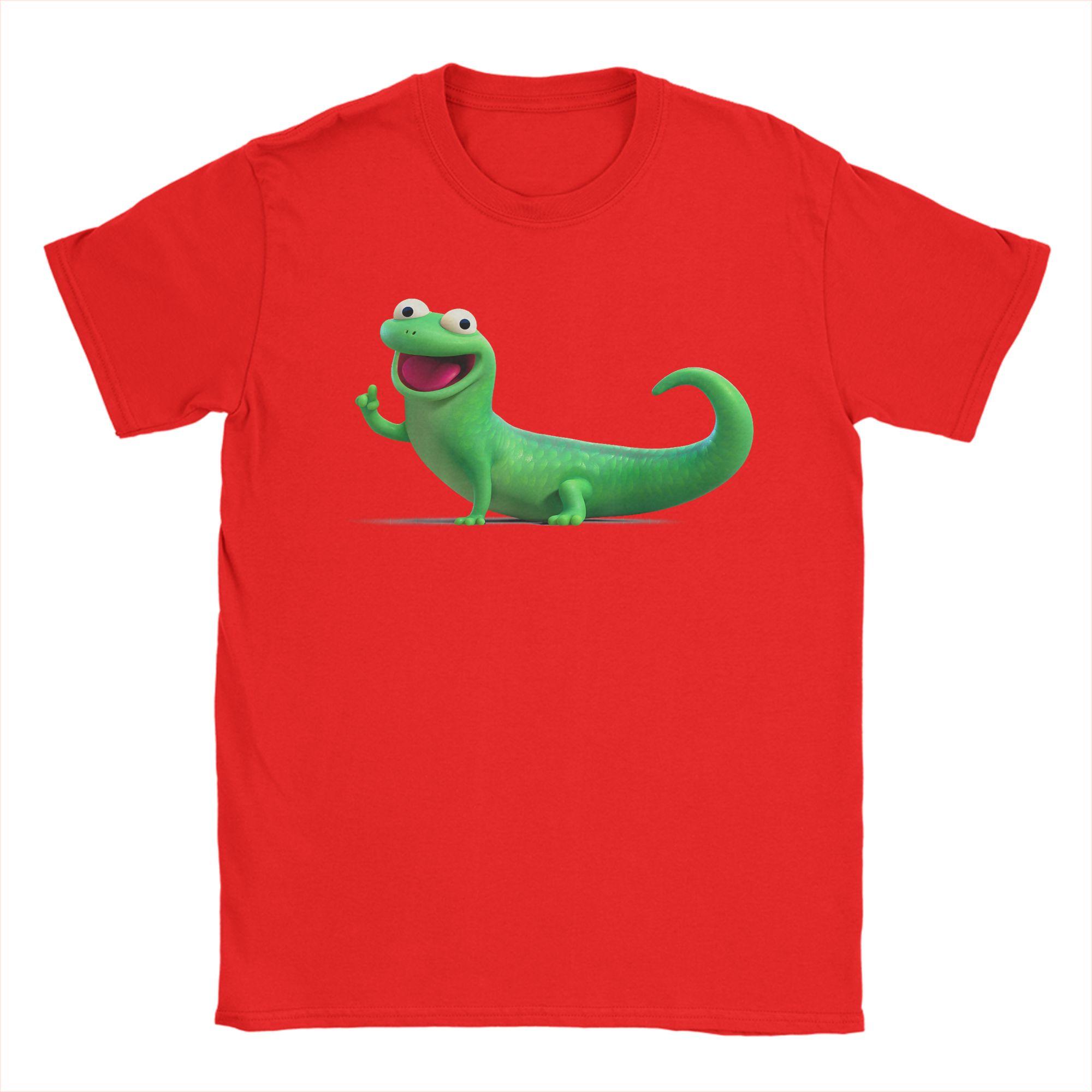 

Lizard Smiling T Shirt Summer 100 Cotton TShirts For Male Fashion Design Tshirt ShortSleeved Vintage Top Tees S