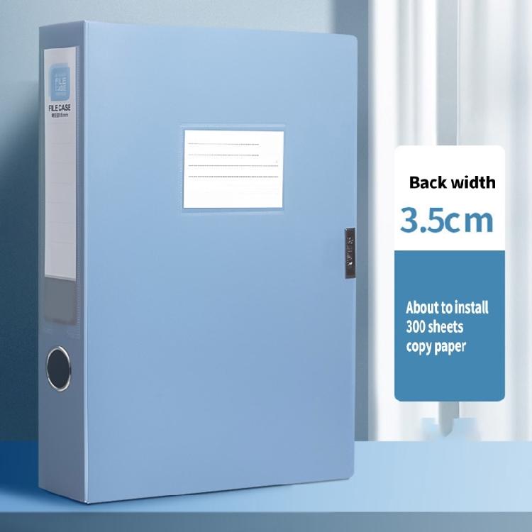 Caja de Archivos de Gran Capacidad Organizador de Documentos Caja para Rellenar Contenedor de Almacenamiento de Plástico Impermeable Capacidad para 300 Hojas Para Oficina