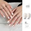 KaSi UV Gel Nail Polish - Autumn/Winter Pure Translucent Nude, Large Capacity, One Bottle One Color.