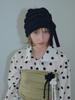 Poejidam Mellow Bow Beanie In Black