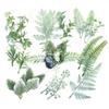 Green Plant Leaf Wedding Wrist Corsage & Hat Decoration