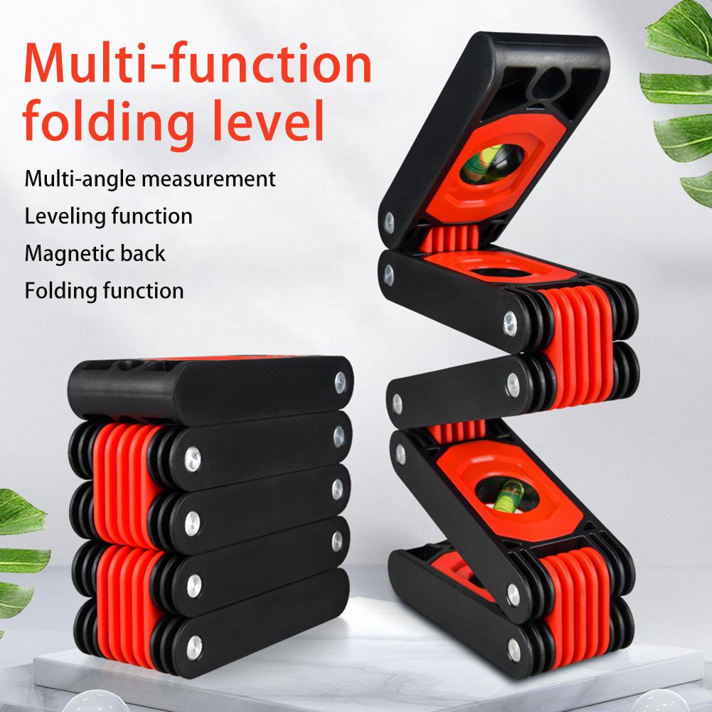 Level Instrument Accurate Level Angle Finder Gauge Multi-function Folding High Precision Small Woodworking Measure Tools
