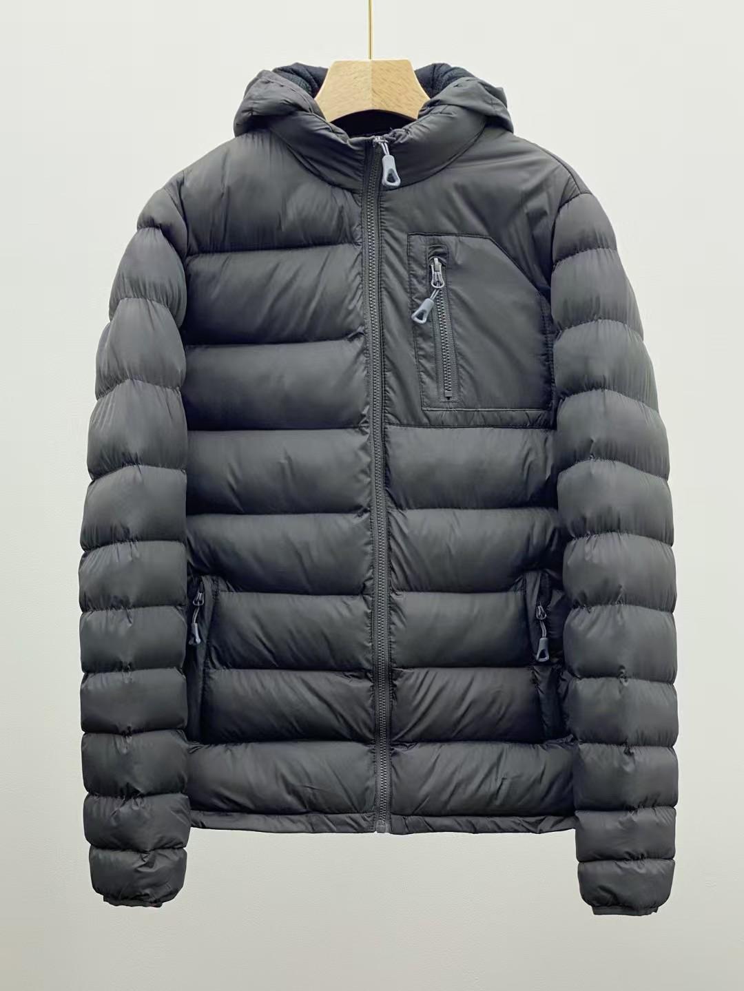 High-Quality Men s & Women s Ribbed Hooded Cotton Jacket for Outdoor Sports & Travel 3XL