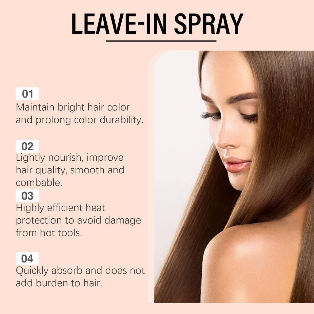 Moisturizing Spray for Color Treated Hair, Anti-Frizz Nourishing Care