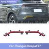 Rear Bumper Recovery Reflector, Rear Bumper Reflector, Red Trim Strip for Changan Deepal S7