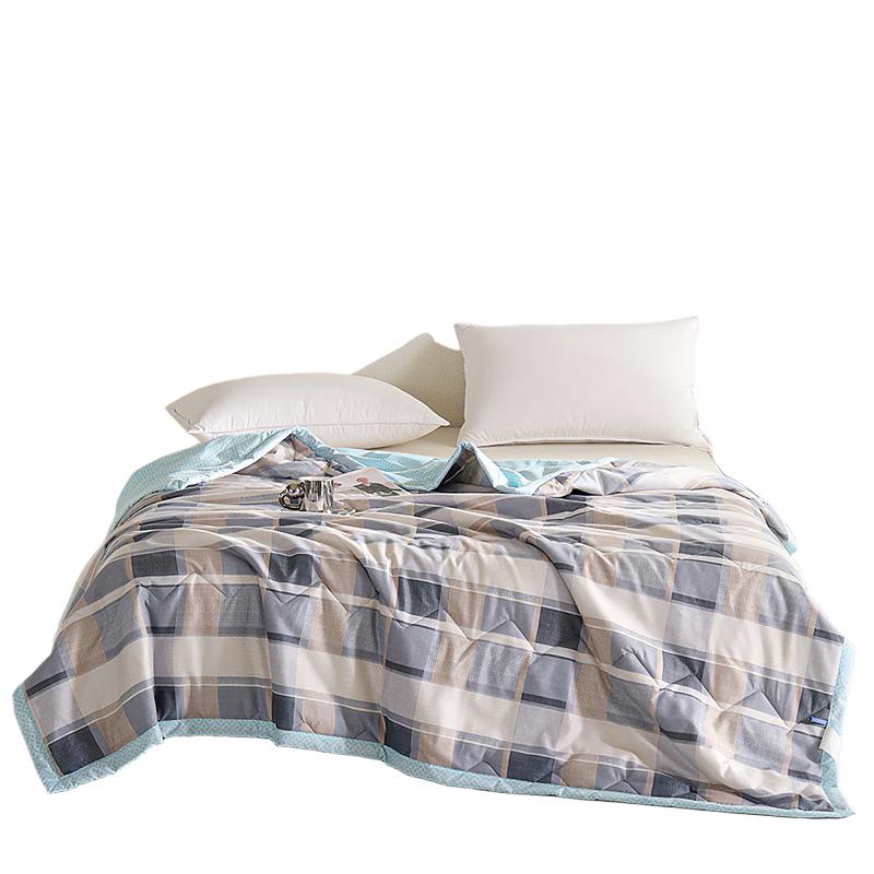 

Yalu Brushed Printed Summer Fiber Quilt