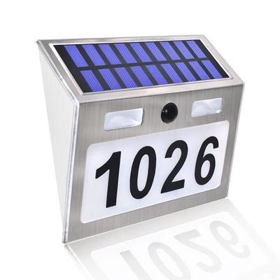Solar Outdoor Doorplate Wall Light