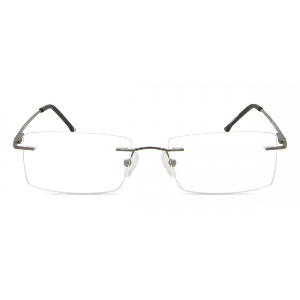 

Полная оправа прямоугольная светло-серая оправа Smartbuy Collection Linda Asian Fit 986b модные унисекс-очки Light Gunmetal/53