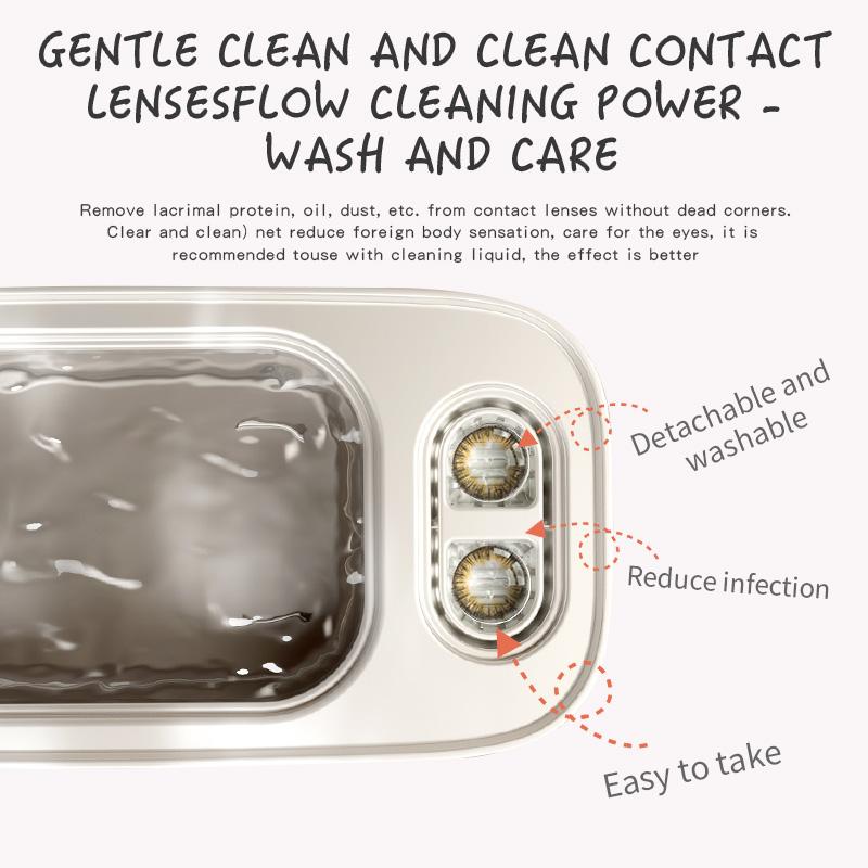 Xiaomi Xiaomi Upgrade Ultrasonic Cleaner 48Khz High Frequency White Machine for Contact Lens Glasses Jewelry Cleaning