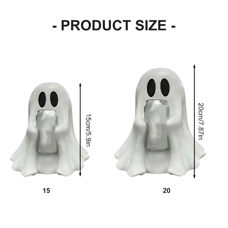 Ghostly Beverage Shelf Halloweens Party Supplies Plastic Food Safe Decoration For Kids Event Snack Organizers Quick Setups