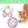 Cage Mouse Self-sexual Cat Toy Plush Simulated Color Mouse Toys Tease Cat Ball Toys