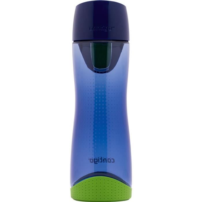 Contigo Bouteille d'Eau Swish Autoseal, Grande Gourde Sans BPA, Gourde Sport Antifuite, Pour Le Cyclisme Et La Randonnée, 500 Ml