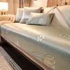 Ice Silk Sofa Cushion Summer New Non-Slip Simple Modern Summer Mat Cushion Four Seasons Universal Sofa Cover Cover Cloth